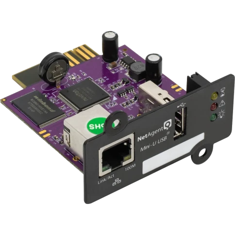 SNMP карта Megatec DZ807 (NetAgentZ) с портом RJ45 ETH 100Mbit и USB, фото 1