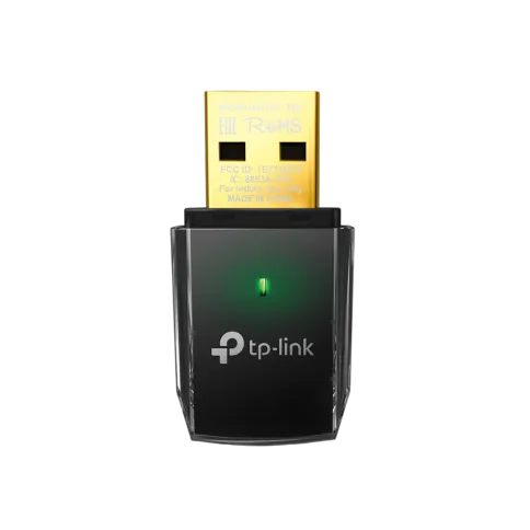 Адаптер Wi-Fi/ AC600 Dual Band Wireless USB 2.0 Adapter, 433Mbps at 5G фото 1
