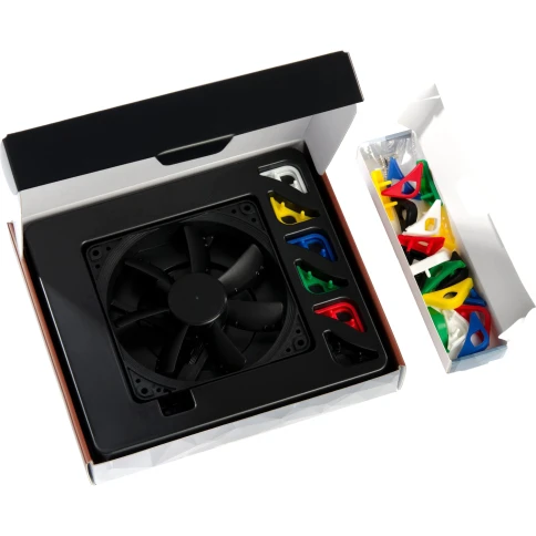 Кулер для корпуса/ Case Cooler Noctua NF-S12A PWM chromax.black.swap (120x120x25mm,... фото 4