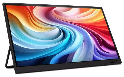 Монитор/ Acer PM161QJbmiuux 15,6'', UltraThin Black, 16:9, IPS, 1920x1080, 6ms, 250cd, 60Hz, mini HDMI, 2xType-C, Speakers 1Wx2, FreeSync, HDR 10, Vesa:100x100 фото 13