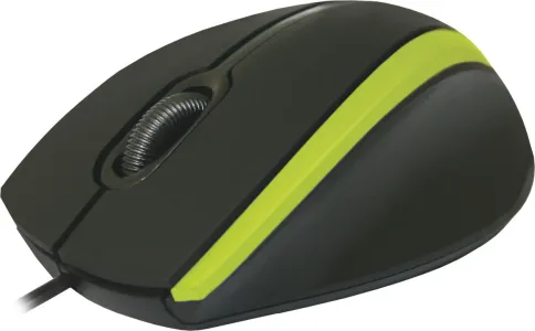 Defender MM-340 черный+зеленый фото 2