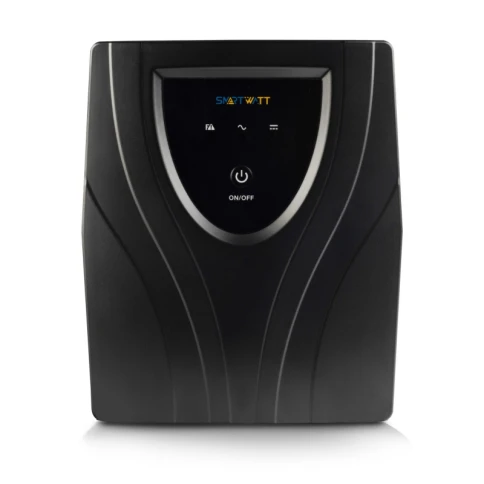 ИБП UPS UNI PRO 1000 линейно-интерактивный SIN, мощность 1000/700 ВА/Вт, напольный, LED индикация, Shuko CEE7/4 - 2 шт. , IEC C13 - 3 шт. фото 1