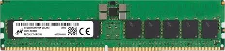 Память оперативная/ Micron 32GB DDR5 4800MT/s CL40 ECC Registered DIMM фото 1
