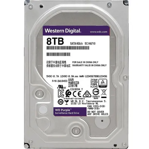 Western Digital Purple 8TB фото 1