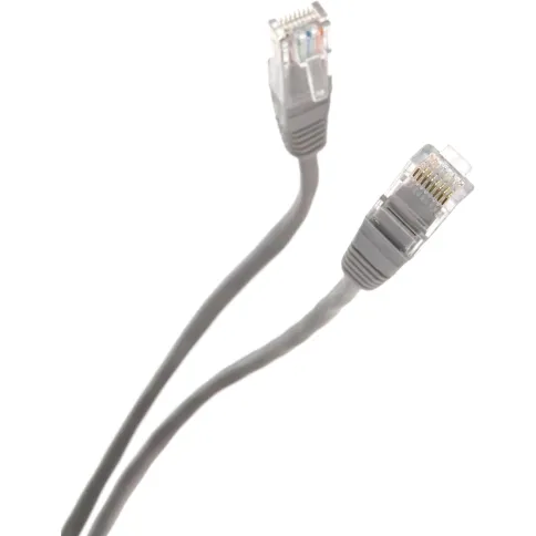 Патчкорд/ Патчкорд литой "Telecom" UTP кат.5е 5,0м серый фото 3