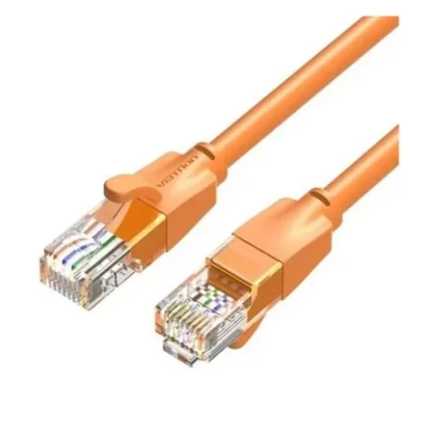Патч-корд Vention прямой UTP cat.6, RJ45 - 2м. Оранжевый фото 1
