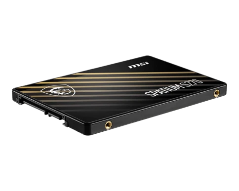 MSI SSD SPATIUM S270, 960GB, 2.5" 7mm, SATA3, 3D TLC, R/W 500/450, IOP фото 6