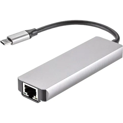 Адаптер iOpen USB 3.1 Type-C M/HDMI F+RJ45+USB 3.0+USB Type-C F (ACU43 фото 4