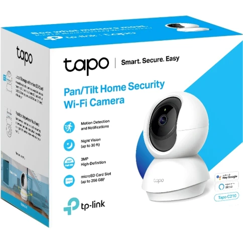 Камера видеонаблюдения IP внутренняя Tp-Link Tapo C210 фото 2