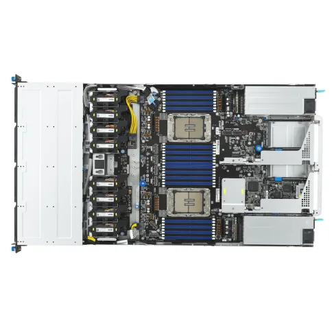Серверная платформа/ ASUS RS700-E12-RS4U, 1U, 2 x Intel Xeon 6 LGA 4710, 32 x DDR5 6400, 4x 2.5"/3.5" hsb  NVMe/SATA*/SAS*, 2 x PCIE Gen5 x16, 2 x OCP3.0, 2 x M.2 Gen5 x2 (2280/2260)(VROC required for RAID), 1+1 2000W фото 7