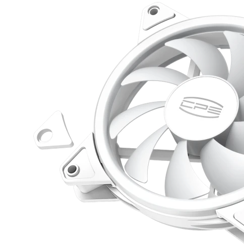 Кулер для корпуса/ Case Cooler PCCooler F3 T120 ARGB WH (120x120x25mm, фото 2