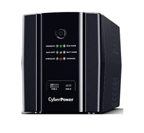 Источник бесперебойного питания/ UPS CyberPower UT1500EIG Line-Interactive 1500VA/900W USB/RJ11/45/USB charger A/C фото 1
