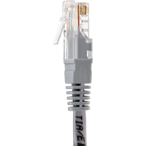 Патчкорд/ Патчкорд литой "Telecom" UTP кат.5е 3,0м серый фото 5
