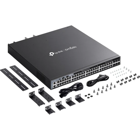 Коммутатор/ Omada 48-Port Gigabit Stackable L3 Managed PoE+ Switch with... фото 6