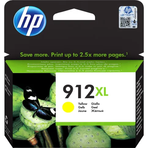 Картридж/ HP 912XL High Yield Yellow Original Ink Cartridge фото 1