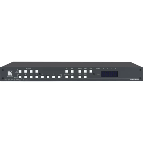 Матричный коммутатор 8х4 HDMI с независимой коммутацией эмбедированног фото 1