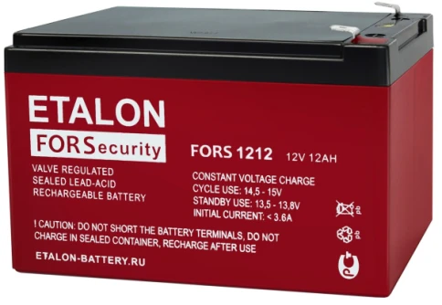 Аккумулятор ETALON FORS 1212 фото 1
