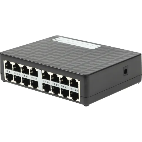 Коммутатор/ Unmanaged Switch 16x100Base-TX, plastic case фото 3
