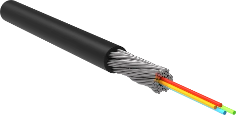 ITK Кабель оптический ОКМБ-02нг(А)-HF-8М5(OM4)-2,5 2000 фото 1