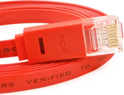 Greenconnect RJ45(m) - RJ45(m) Cat. 6 U/UTP PVC 2м красный фото 4