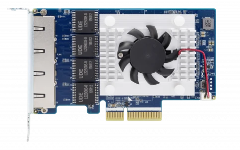 Сетевая карта/ QNAP QXG-5G4T-111C Quad Port 5 GbE RJ-45 Network Card, фото 4