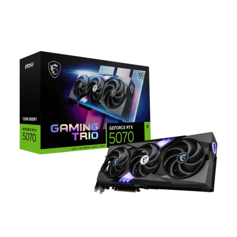 MSI GeForce RTX 5070 12G GAMING TRIO OC фото 1