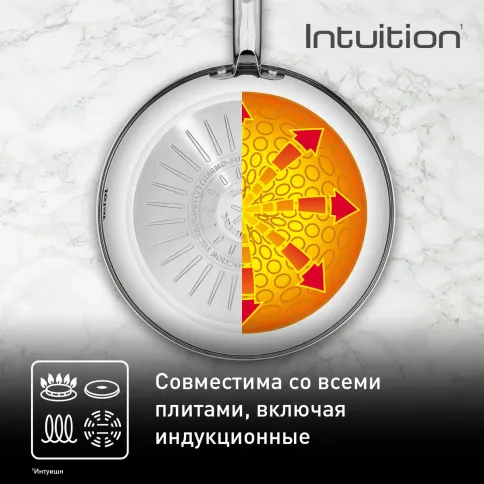 Сковорода Tefal Intuition G6 26 см B8170544 фото 6