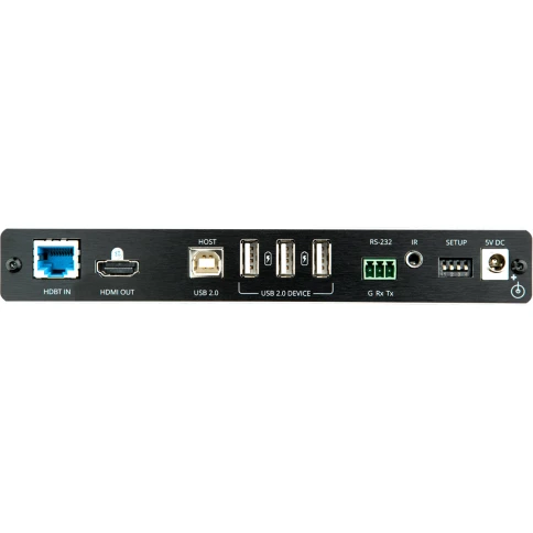 Приёмник HDMI, Аудио, RS-232, ИК, USB по витой паре HDBaseT; до 40 м, фото 3