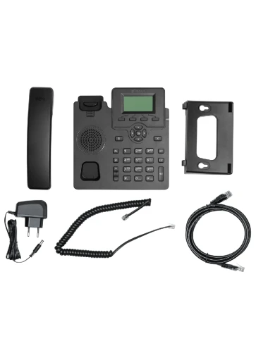 IP-телефон Flat-Phone C10: 2 SIP-аккаунта, 2 порта 10/100/1000BASE-T (RJ-45), ЖК-дисплей, PoE, РЕЕСТР фото 5