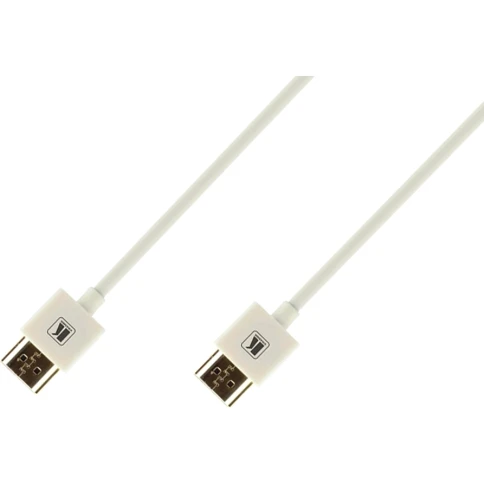 Кабель HDMI-HDMI  (Вилка - Вилка), белый, 0,9 м фото 1