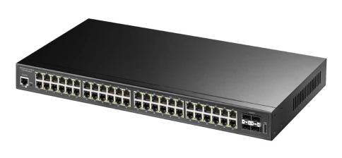 Коммутатор/ 48-Port Layer 2 Managed Gigabit PoE++ Switch with 4... фото 1