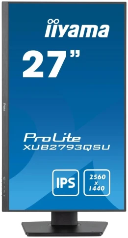 Монитор Iiyama 27" ProLite XUB2793QSU-B7 черный IPS LED 1ms 16:9 HDMI фото 2