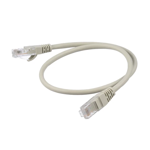 Патч-корд/ Патч-корд GoPower RJ-45 (m)-RJ-45 (m) 2.0м кат.5е ПВХ 26AWG CCA серый в пакете (1/125) фото 2
