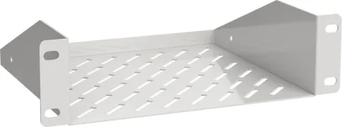 Конс. полка 1U глуб. 200мм для шкафа 10" LINEA WS серая фото 1