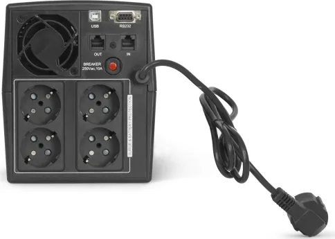 ИБП ЮНИОР СМАРТ 1200, 1200/720 ВА/Вт, LED, USB, RJ11/RJ45, SCHUKOx3/ l фото 7