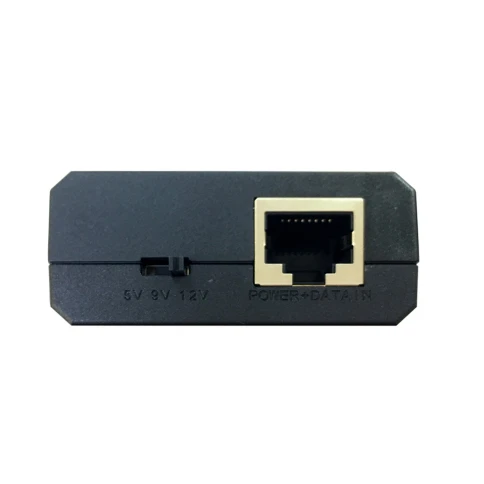 PoE сплиттер/ PoE-сплиттер 802.3af/at, 1x1000Base-T PoE In, 1x1000Base-T, выход: 5/9/12В... фото 3