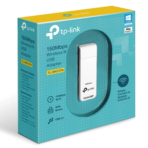 Адаптер Wi-Fi/ 150Mbps Wi-Fi USB Adapter, Mini Size, USB 2.0 фото 4