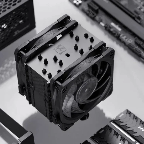Noctua CPU Cooler NH-U12A chromax.black Black фото 4