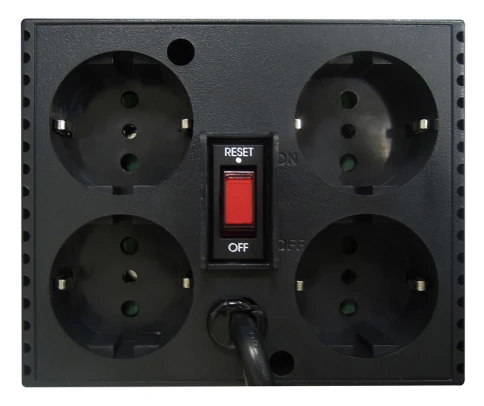 Стабилизатор напряжения/ Powercom TCA-2000 Black Tap-Change, 1000W фото 4