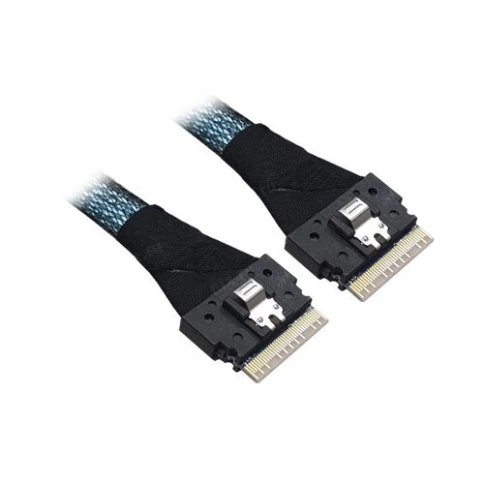 Кабель/ Cable, x8 8654 to 1x8 8654, 1M. To Controller SFF-8654 (SlimSA фото 1