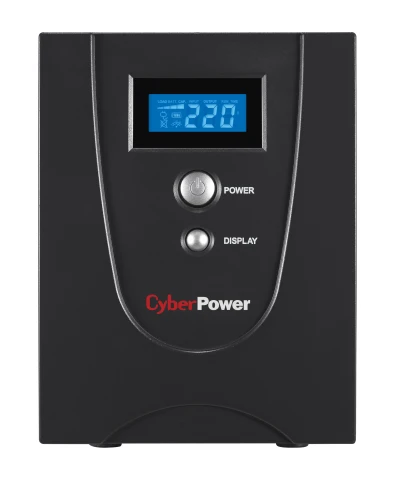 ИБП CyberPower VALUE 2200E, Line-Interactive, 2200VA/1320W, USB&Serial, RJ11/RJ45, 4 Schuko розетки, Black, 0.16х0.21х0.35м., 15.8кг./ UPS Line-Interactive CyberPower VALUE2200ELCD 2200VA/1320W USB/RS-232/RJ11/45 (4 EURO) фото 4