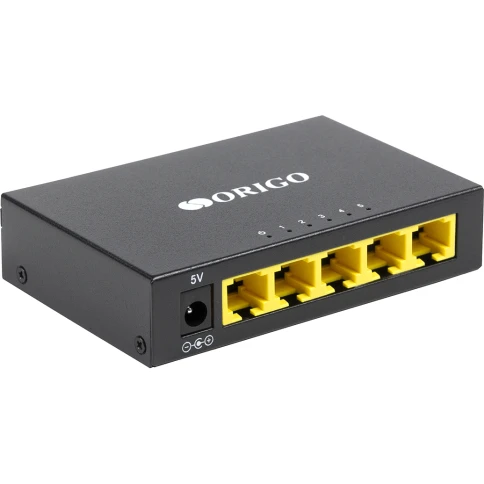 Коммутатор/ Unmanaged Switch 5x100Base-TX, metal case фото 2