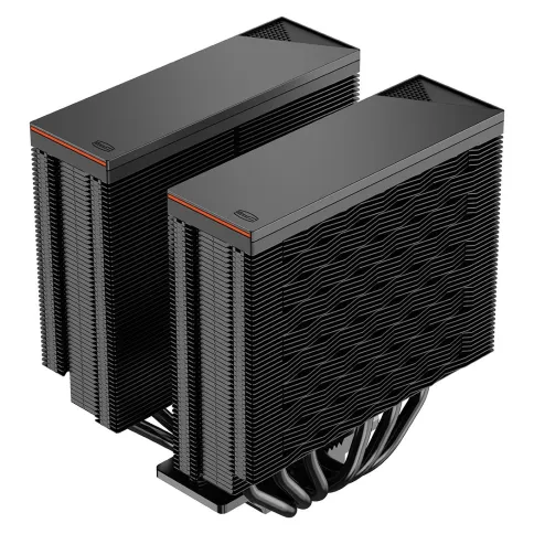 Кулер для процессора/ CPU Cooler PCCooler RZ620 BK (260W, 4-pin PWM, 157.5mm, Al/Cu, 6x6mm, 2x120mm, 86.73CFM, 32dBA, 2000RPM, S: 1851/1700/1200/115X, AM5/AM4, black) фото 4