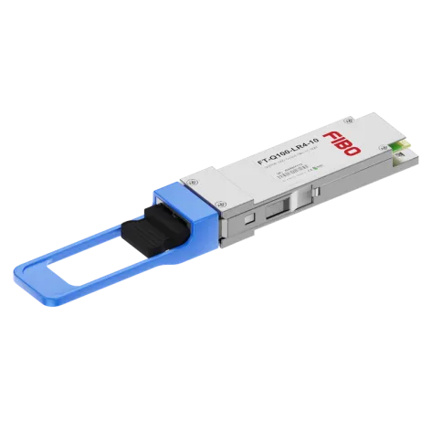 Трансивер/ FIBO FT-Q100-LR4-10, модуль QSFP28 100GBASE-LR4, разъем LC, фото 1