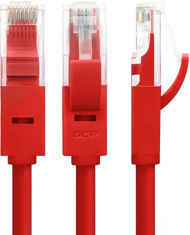 Greenconnect RJ45(m) - RJ45(m) Cat. 5e U/UTP PVC 5м красный фото 4