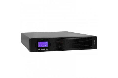 ИБП POWERMAN Online 1000 RT, LCD, двойного преобразования, 1000ВА, 900Вт, 8 розеток IEC 60320 C13, защита от КЗ, импульсных всплесков сети, перегрузки, разряда и перезаряда батареи, RJ11 / RJ45,  USB, RS232, SNMP, EPO. Сертификаты: ISO 9001, ЕАС. Габариты фото 4