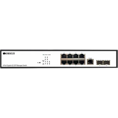 Коммутатор/ Managed L2 Switch 8x1000Base-T, 2x1000Base-X SFP, RJ45 Con фото 2