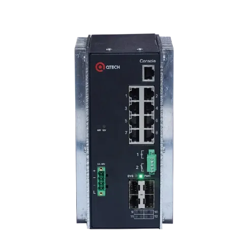 Qtech QSW-3310-12T-I-POE-D фото 1