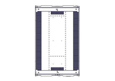 Шкаф Systeme Electric, серия Uniprom, 48U-750/1200, боковые панели 4шт фото 9