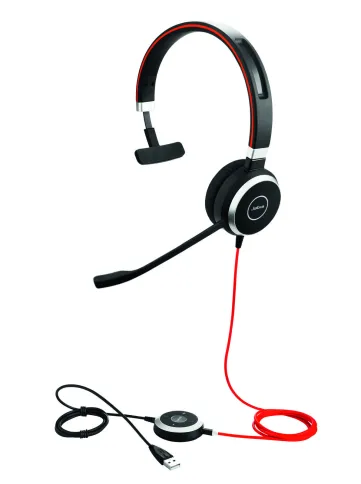 Jabra Evolve 40 MS Mono фото 2